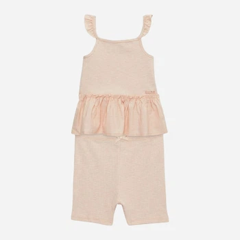 Детский летний комплект (майка+лосины) для девочки Calvin Klein 560067327 80 см Бежевый (1159826043)