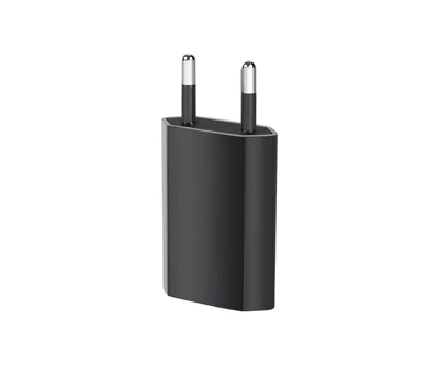 Сетевой адаптер USB 1A чёрный