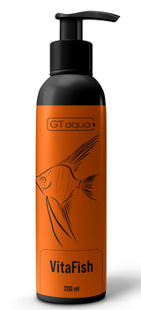 Комплекс вітамінів для риб і креветок GT Aqua VitaFish 200 мл (5908252831043)