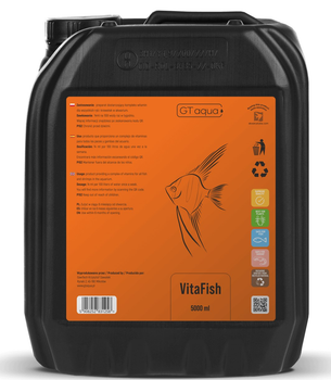  Комплекс вітамінів для риб і креветок GT Aqua VitaFish 5000 мл (5908252831258)
