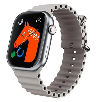 Смарт-годинник Smart Watch XO W8 Pro 49 mm з функцією дзвінка Silver