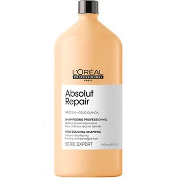 Шампунь для интенсивного восстановления поврежденных волос L'Oreal Professionnel Serie Expert Absolut Repair Gold Quinoa + Protein Shampoo, 1500 мл