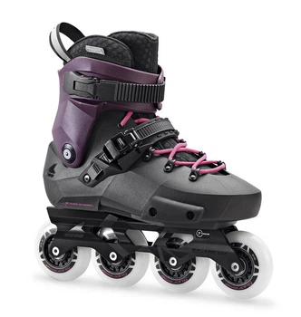 Роликові ковзани для дорослих Rollerblade TWISTER EDGE W 38.5 (7.5US) 245мм Black/purple (07847600 N41) О