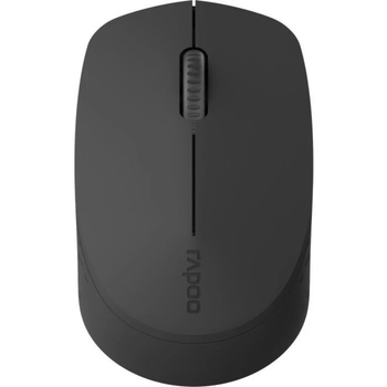 Мышь беспроводная оптическая Rapoo M100 Silent 1300dpi с мультиподключением Grey