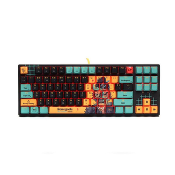 Клавиатура Bloody AT87 RGB Renegade Black/Yellow