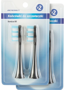 Końcówki do szczoteczki sonicznej do zębów Berdsen Sonica B3 4 szt