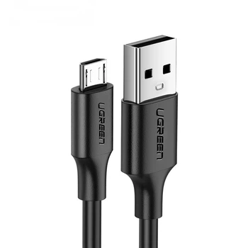 Кабель UGREEN US289 USB 2.0 - micro-USB Nickel Plating 1м Black (60136)