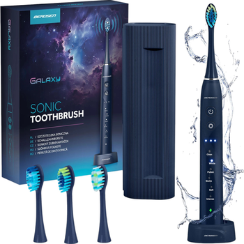 Электрическая зубная щетка Berdsen Galaxy Синяя + Brush Head + TC