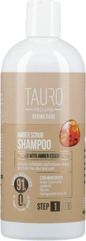 Відлущувальний шампунь для собак і котів Tauro Pro Line Derma Care Amber Scrub Shampoo 400 мл (TPLDER70311)
