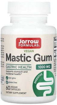 Смола мастикового дерева Jarrow Formulas Mastic Gum 500 мг 60 капсул в упаковці (ARE-574657)