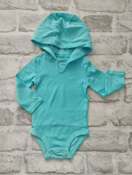 Боді для малюків Hanes 68-86 см бірюзове