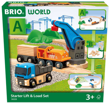 Набір Brio World Залізничний кран 63602800 (7312350360288 )