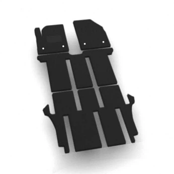 Двошарові килимки Sotra Classic 7mm Black для Maxus Mifa 9 (mkI)(1-2-3 ряд) 2021→ (ST 10138-CL-Black)