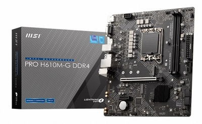 Материнская плата MSI Pro H610M-G DDR4 s-1700