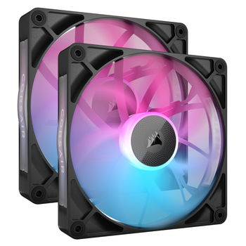 Набір вентиляторів (2pcs Pack) Corsair iCUE Link RX140 RGB PWM Dual Pack, 140mm (CO-9051020-WW)
