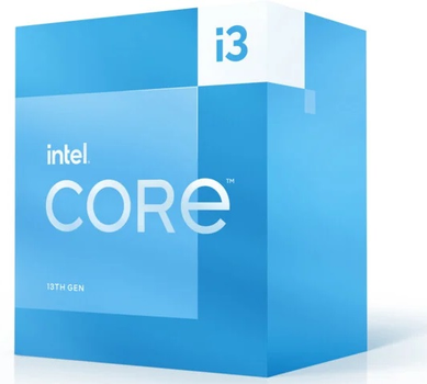 Процессор Intel Core i3-13100 (3.4GHz/12MB, S1700, 60W, Raptor Lake) Box (BX8071513100)