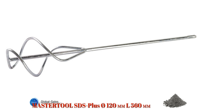 Миксер для раствора SDS+ Mastertool 120 x 560мм (80-0522)