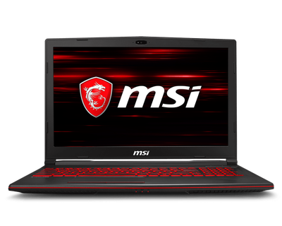 Ноутбук Б/У MSI GL63 Gaming / Екран 15,6" FHD IPS / Intel Core i5- 8300H / RAM 8GB / SSD 128GB M2 + HDD 1TB / Nvidia GeForce GTX1050 -2Gb