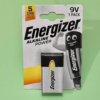 Батарейка Energizer 6LR61 9V Аlkaline, щелочная, тип Крона