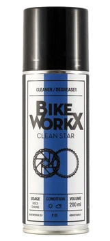 Очищувач BikeWorkX Clean Star спрей 200мл.