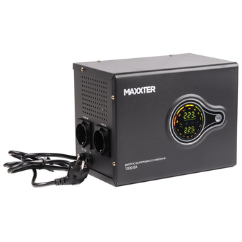 Джерело безребійного живлення Maxxter MX-HI-PSW1000-01 1000VA