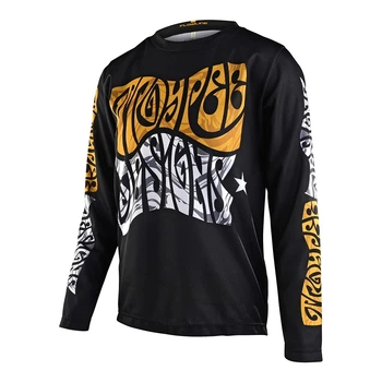 Джерси TLD Young FLOWLINE LS JERSEY Tripper [BLk] M