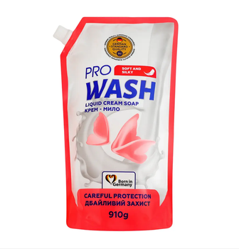 Рідке мило Pro Wash змінний пакет Дбайливий захист 910 г (4823128001089)