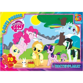 Детский Пазл "my Little Pony" Mlp002 Плакат 70 Элементов (343557)