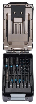 Набір біт та свердл MAKITA 31 штука Impact Black у формі батареї LXT E-22850