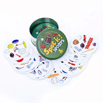 Настольная игра Dobble, Spot it!, Sports, 55 карточек