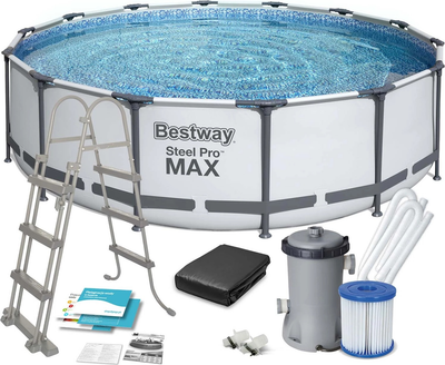 Каркасний басейн Bestway Steel Pro Max 427 x 107 см 11 в 1 56950 (6942138983135)