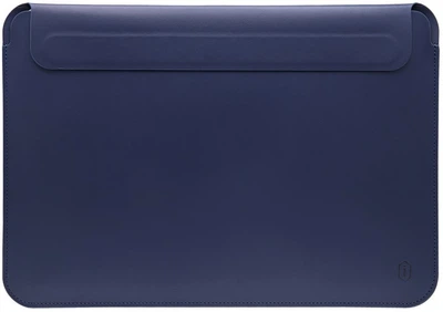 Чехол-папка WIWU Skin Pro II PU Leather Sleeve MacBook Pro 16 M1 2021 Темно-синий