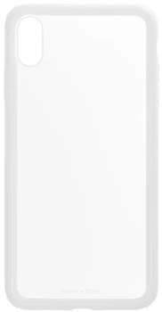 Чехол iPhone XS Max Baseus See-through glass (WIAPIPH65-YS02) Белый