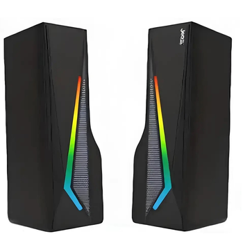Акустика колонки для компьютера Jedel S550 |2x3W, RGB, 1.3 м| Черный