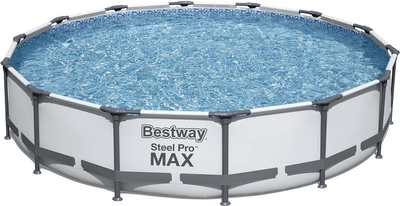 Каркасний басейн Bestway Steel Pro Max 427 x 84 см 10 в 1 56595 (6942138933642)