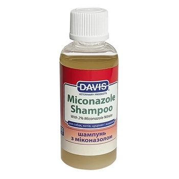 Шампунь протигрибковий для собак та котів Davis Miconazole Shampoo, 50 мл