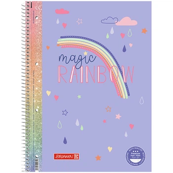 Коледж-блок Brunnen Premium Rainbow А4 лінія 80 арк. (10-679 27 222)