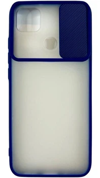 Чохол TOTU Slide Camera Matt Case Xiaomi Redmi Note 9C Dark Blue