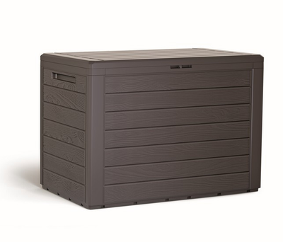 Ящик для зовнішнього зберігання PROSPERPLAST WOODEBOX 190 л коричневий Prosperplast 5905197267982