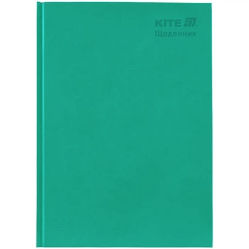 Щоденник шкільний Kite K25-262-11, тверда обкладинка, колір малаxіт