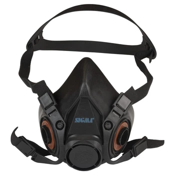 Респиратор-полумаска SIGMA Defender Eco без фильтров (9417581)