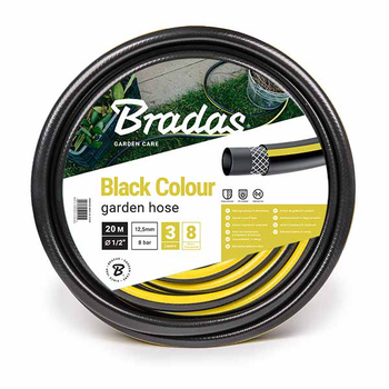 Шланг для поливу Bradas BLACK COLOUR 5/8" 50м, WBC5/850
