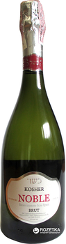 Вино ігристе Noble Kosher біле брют 0.75 л 13.5% (4820000173292)