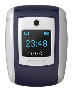 Etui Samsung Anycall Cover do Galaxy Buds Live / Buds Pro Blue (GP-FPR190HIBLW)
