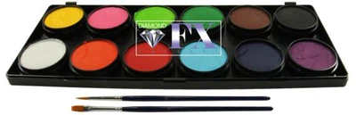 Палітра аквагриму Diamond FXPalette 12 colors Essential, (12x10г)
