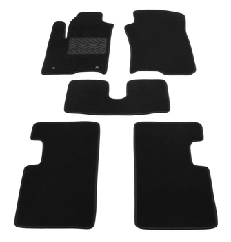Двошарові килимки Sotra Classic 7mm Black для Lancia Ypsilon (mkIII) 2011-2024 (ST 07389-CL-Black)