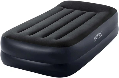 Materac dmuchany Intex 191 x 99 x 42 cm z wbudowaną pompką elektryczną 64122ND (6941057422855)
