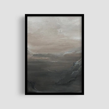 Постер Roomy "Valle de la Muerte" Черная рамка с глянцевым стеклом A2 (59.4x42 cm.)