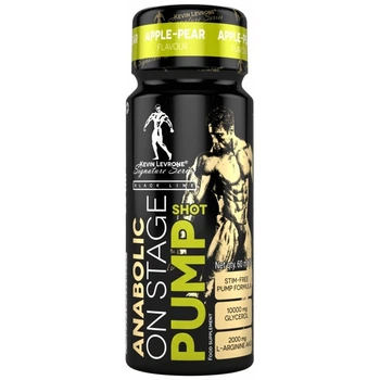 Передтренувальний комплекс Kevin Levrone Black Line Anabolic On Stage Pump Shot, 60 мл - Груша-яблуко для максимального пампу