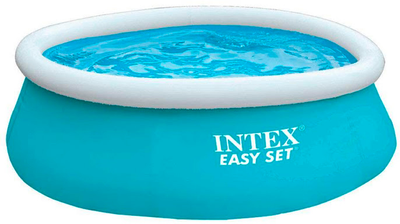 Сімейний надувний круглий басейн Intex 28101 Easy Set 183 х 51 см (0078257281015)